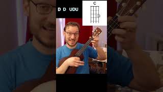 Riptide Ukulele Chords amp Strumming Tutorial in 30s [upl. by Osithe]