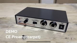 Lemon amp Ginger CE Preampcarpet  like the BOSS CE1 Preamp [upl. by Llezniuq]