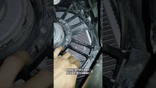 Charger radiator fan and radiator replacement  shots radiator [upl. by Ayom]