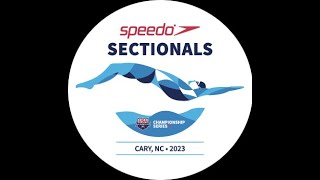 2023 ESSZ Speedo Sectionals Session 7 [upl. by Einej]