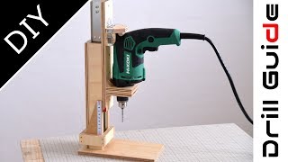 How to build a Drill PressDrill Guide Machine  Handmade Drill stand [upl. by Talyah]