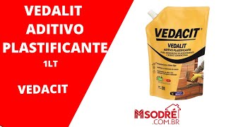 Aditivo Plastificante Vedalit  VEDACIT  MSODRÉCOMBR [upl. by Alema438]