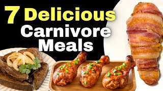 Carnivore Diet Meal Plan 7 Easy Meat Based Recipes [upl. by Ky534]