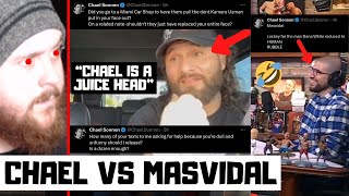 Jorge Masvidal TRASHES Chael Sonnen Who Then 108s Him Back MMA News Reaction [upl. by Ylak]