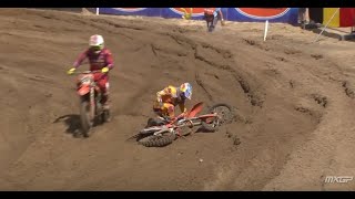 One of the greatest Race Win ever Jeffrey Herlings in MXGP Race 1 of MXGP of Flanders 2024 [upl. by Maril]