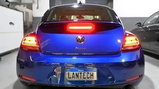 Lanterna FULL LED com Apresentação  FUSCA TSI [upl. by Yllitnahc]