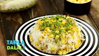 Corn Pulao by Tarla Dalal [upl. by Janiuszck384]