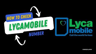 How to check your Lycamobile Number [upl. by Nosnek37]