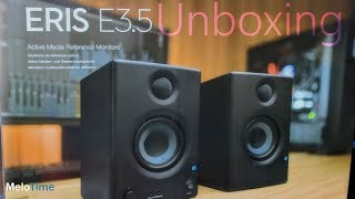 PreSonus ERIS E35 Monitors Unboxing [upl. by Kirstyn]