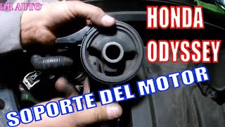 como Cambiar el soporte de motor delantero de una 2005 honda odyssey  How to change a motor mount [upl. by Kushner]