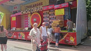 de chocoladerad op de Tilburgse kermis 2024 [upl. by Enoed]