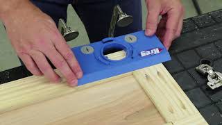 How To Install Concealed Cabinet Door Hinges [upl. by Alliuqaj611]