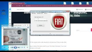 autoradio codice sblocco gratis Radio Code – Blaupunkt 500 Punto Panda Bravo Scudo Stilo [upl. by Yauq]