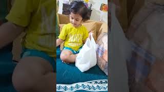 Kiah ke shopping 🛒🛍️trending cutebaby shaefunny funnyvideo [upl. by Nwahsir]