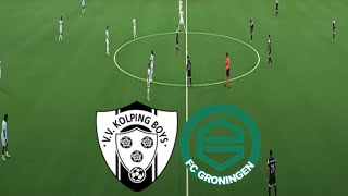 Kolping Boys 15 FC Groningen Samenvatting  Highlights  KNVB BEKER 2024 [upl. by Milt]