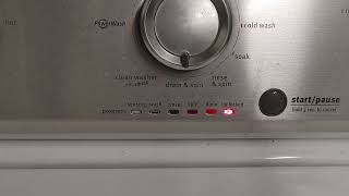 Maytag Washer Not Starting [upl. by Sordnaxela]