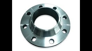 WN flange forging flange production process show [upl. by Asyl]