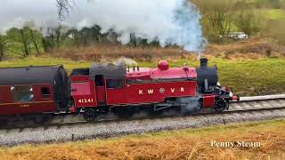 Keighley amp Worth Valley Railway Feb 24 [upl. by Ynottirb]