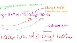 Chlorine and Water  AS Chemistry [upl. by Nosniv]