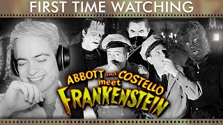 Abbott amp Costello Meet Frankenstein 1948 Movie Reaction  FIRST TIME WATCHING  Film Commentary [upl. by Emmalynne]