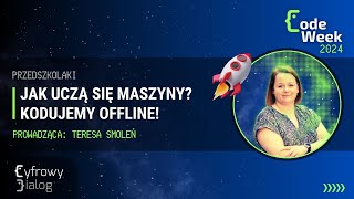 Jak uczą się maszyny Kodujemy offline Code Week 2024 [upl. by Miguelita]