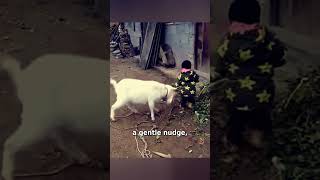 What Looked Like a Goat’s Attack Becomes a Playful Moment [upl. by Emelita196]