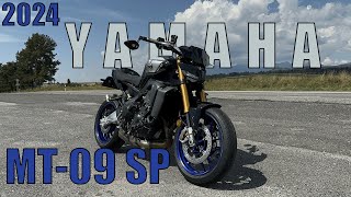 Breaking in my 2024 YAMAHA MT09 SP┃Pure Sound┃4K POV [upl. by Anahsit]