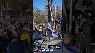 CHILLS 290000 people singing “Hatikva” Israel’s national anthem with Omer Adam israel [upl. by Harri]