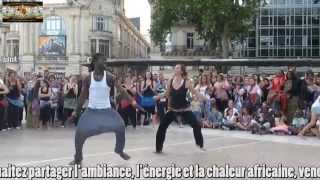 Danse africaine à Montpellier [upl. by Etnoval]