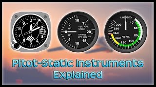 PitotStatic Instruments  EXPLAINED  Aerprize 2018 [upl. by Moshe]