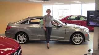 The New 2013 Mercedes Benz E550 Coupe Feldmann Imports Bloomington MN New Walk Around [upl. by Blackmore570]