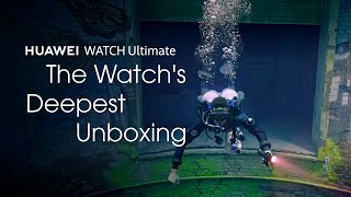 HUAWEI WATCH Ultimate  The Watchs Deepest Unboxing [upl. by Leisam]