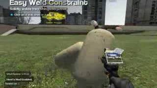 Gmod How to stretch ragdolls Updated [upl. by Enier51]