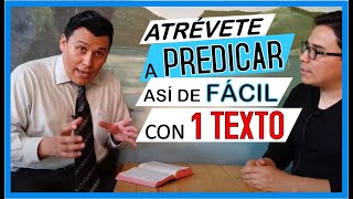 Evangelio Cómopredicar  ¿Cuántos textos necesito para predicar Así puedes comenzar a predicar [upl. by Becca]