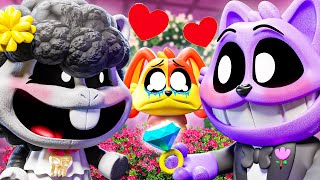 BABA CHOPS amp CATNAP Get MARRIED Nightmare Critters Animation [upl. by Satsoc]