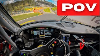 Porsche 992 GT3 Cup Onboard SpaFrancorchamps [upl. by Ardath]