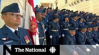 Royal Canadian Air Force guards the Queen [upl. by Harod]