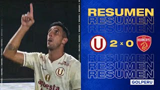 Resumen Universitario 20 Sport Huancayo TorneoAperturaXGOLPERU [upl. by Akkimat]