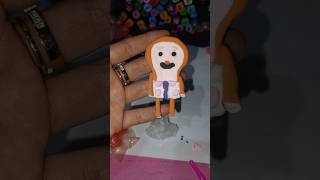 BIKIN MR BREAD DARI CLAY‼️ clay diy diyclay shorts clayart fy [upl. by Ardnosac899]