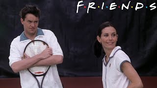 FRIENDS S05E12 The One with Chandlers Work Laugh  Review [upl. by Kcir850]