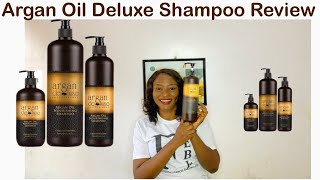 Argan Oil Deluxe Shampoo Review Is This Shampoo Better Than Tressemme [upl. by Harrie]