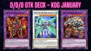 DDD DECK DUEL LINKS DECK LIST [upl. by Yard860]