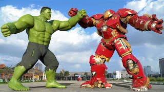 Transformers The Last Knight  Hulk vs Iron Man Final Fight  Paramount Pictures HD 2 [upl. by Einaoj]