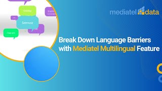 Mediatel Data Multilingual Support [upl. by Lem400]