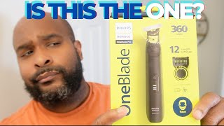 Philips Norelco OneBlade 360 Pro Electric Razor Review A Real Fixed Blade Alternative [upl. by Rehtnug570]