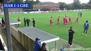 Harrowby United 21 Gresley Rovers UCL Premier Division North Highlights [upl. by Navad]