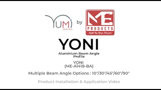 MEYUMI  Beam Angle Profile Multiple Beam Angles  Grazer Wall washeretc [upl. by Abbie]