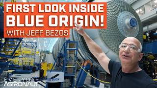 First Look Inside Blue Origins New Glenn Factory w Jeff Bezos [upl. by Eibocaj643]