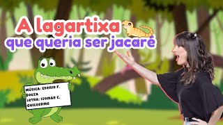 A lagartixa que queria ser Jacaré  Gestos [upl. by Airotnes]