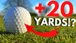 I GAINED 20 Yards with this NEW 2022 GOLF BALL [upl. by Eseneg]